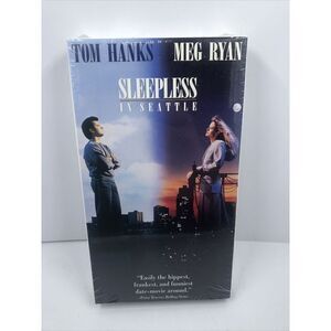 *Sleepless in Seattle (VHS, 1993), Sealed W/ Watermark Tom Hanks Meg Ryan